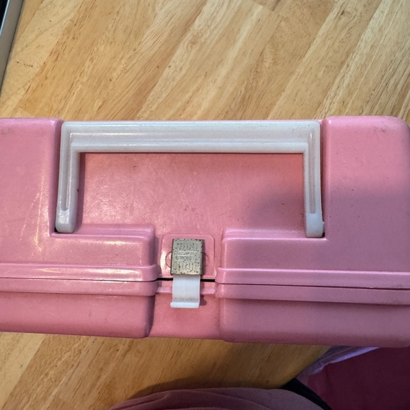 Used 1986 Looney Tunes Sylvester and Tweety Pink Plastic Lunch Box by Thermos - Picture 9 of 9